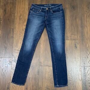 American Eagle Stretch Skinny Dark Wash Jeans